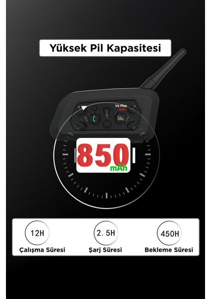 Ejeas V6PRO+ Double 2li Helmet Interkom Motosiklet Intercomu Kask Kulaklığı modelleri