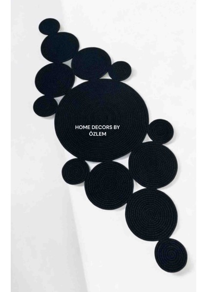 Hasır Dekoratif Runner Dekoratif Örtü Masa Örtüsü Düzenleyici 82x30