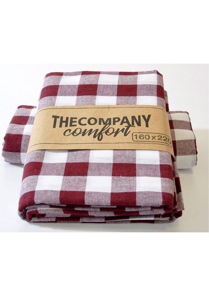 Kamp & Karavan Masa ve Piknik Örtüsü - Bordo 160X220CM