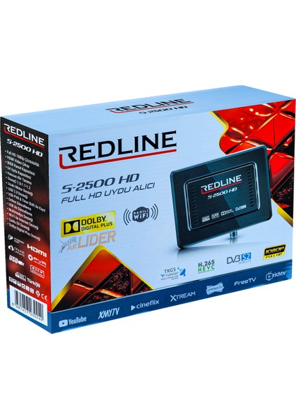 Yüksek Kaliteli Hd Uydu Alıcısı, Dolby Plus ve Dahili Wi-Fi Özelliğiyle