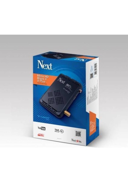 Minix Hd Siyah Işık Plus Tkgs Uyumlu, Hdmı, USB ve Wi-Fi Desteği