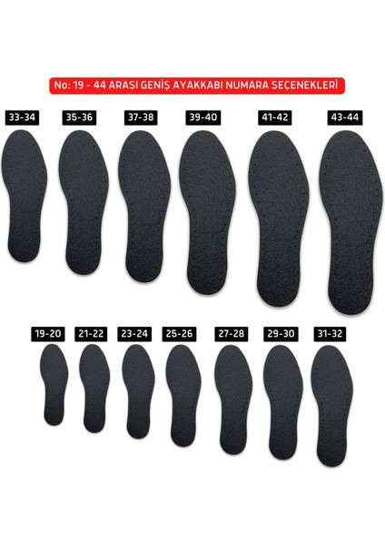 Kışlık Sıcak Tutan Keçe Iç Tabanlık, Termal Konforlu Bot Ayakkabı Tabanı, 1çift