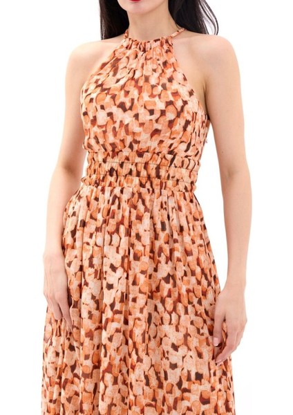 5519 Elbise-Turuncu fiyatları