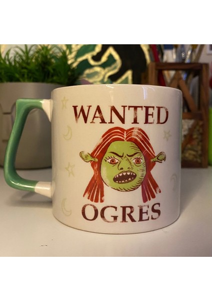 Yeşil Şirin Çift Kupa Bardak Takımı, Çay ve Kahve Fincanı Seti fiyatları