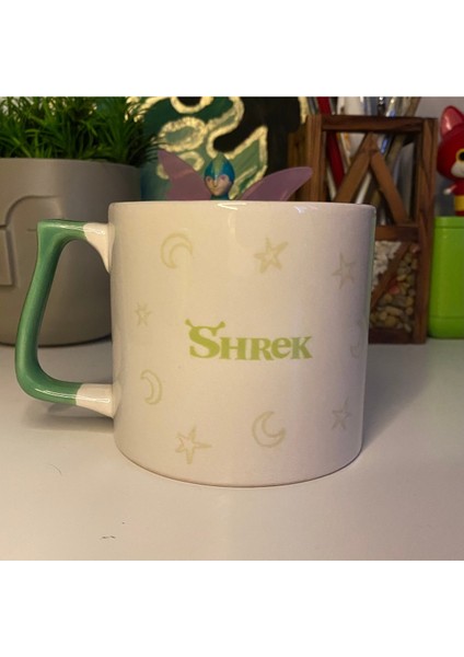 Yeşil Şirin Çift Kupa Bardak Takımı, Çay ve Kahve Fincanı Seti fırsatları