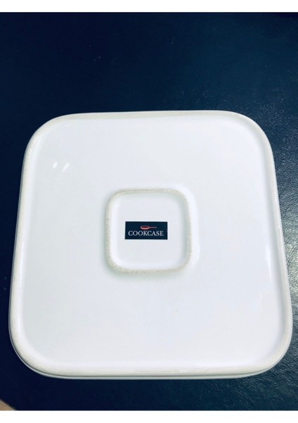 Beyaz 14 cm Kare Seramik Sunum ve Servis Tabakları, 6'lı Set fiyatları
