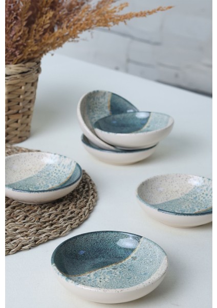 Renkli Halka Sosluk / Çerezlik, 13 Cm, 6'lı Set, Şık ve Kullanışlı Tasarım