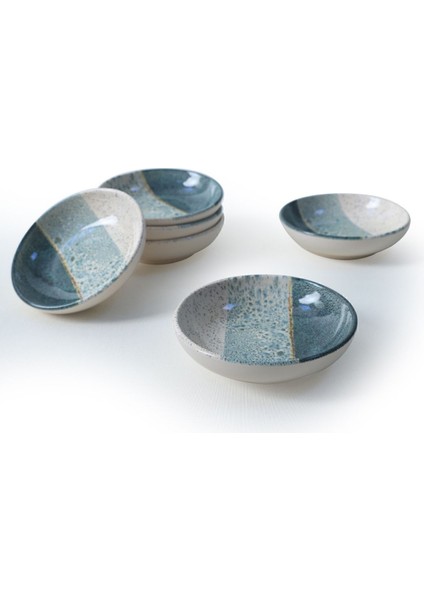 Renkli Halka Sosluk / Çerezlik, 13 Cm, 6'lı Set, Şık ve Kullanışlı Tasarım