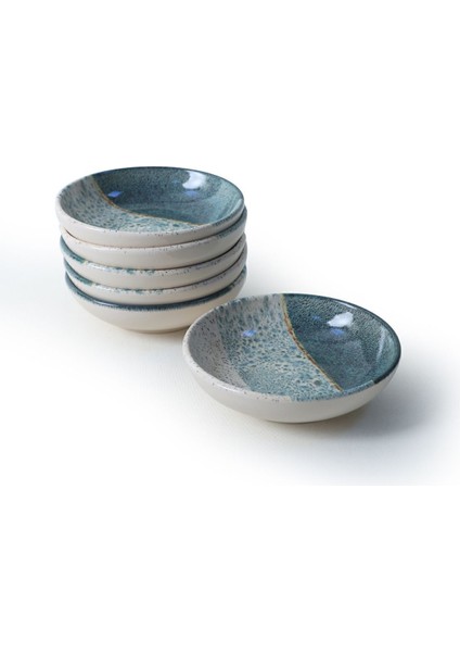 Renkli Halka Sosluk / Çerezlik, 13 Cm, 6'lı Set, Şık ve Kullanışlı Tasarım