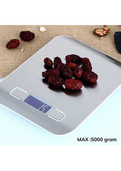 Hassas Ölçüm Dijital Mutfak Tartısı 5 kg LED Ekran fiyatları