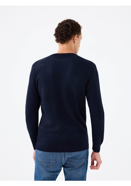 Regular Fit Lacivert Erkek Kazak LF2040477 modelleri