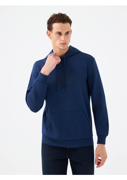 Regular Fit Lacivert Erkek Sweatshirt LF2041153