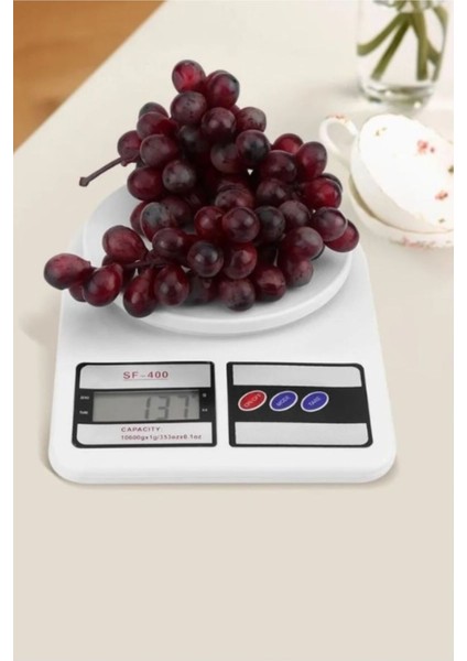 Mini Dijital Hassas Tartı 10 Kg, Elektrikli, Mutfak ve Ev Kullanımı, 1 Adet