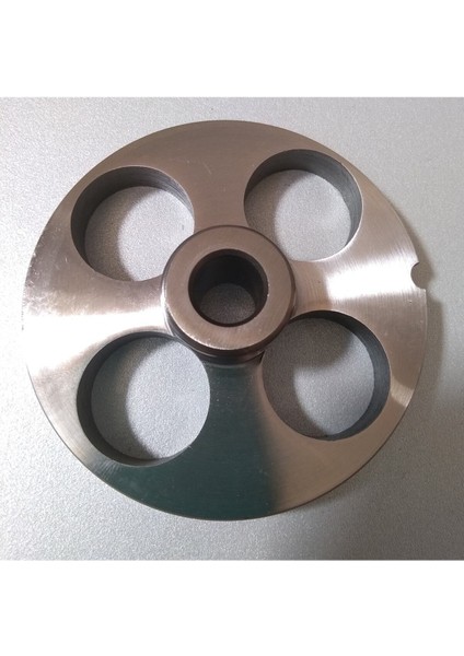 Gri 22 Numara 25 mm 4 Delikli Kıyma Makinası Kuşbaşı Ayna Süzgeç