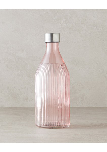 Pembe Cam Şişe, Şık ve Hafif Tasarım, Pratik Kullanım