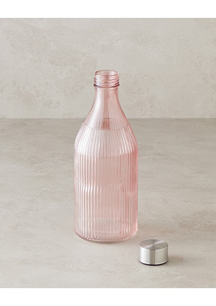 Pembe Cam Şişe, Şık ve Hafif Tasarım, Pratik Kullanım fiyatları