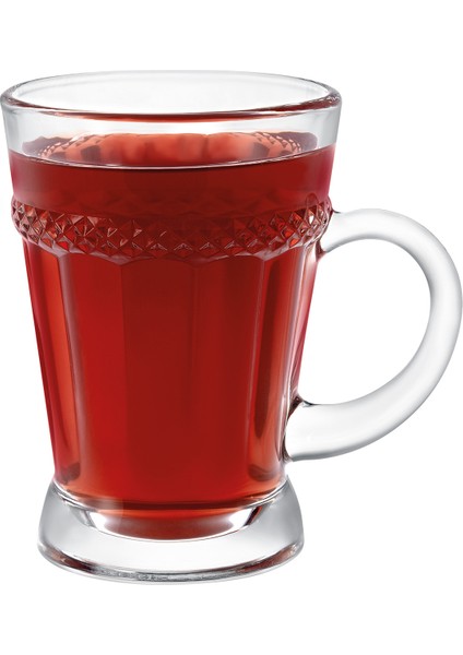 Şık 4'lü 155 ml Gri Çay Fincanı Takımı modelleri