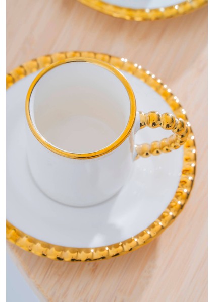 Renkli 2 Kişilik Kahve Fincanı Takımı, 90 Ml, Şık ve Zarif Tasarım fırsatları