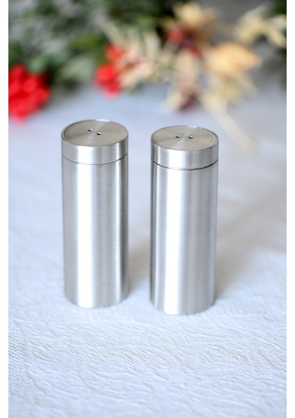 Paslanmaz Metal Baharat ve Şekerlik Seti, Kaliteli ve Dayanıklı Tasarım