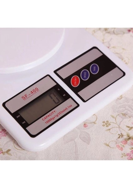 Beyaz Dijital 10KG Mutfak Hassas Terazi, Çok Renkli, Pratik ve Güvenilir Kullanım fırsatları