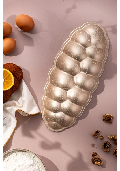 Altın Renkli Pandispanya Kek Kalıbı, Şık ve Kullanışlı Mutfak Gereci indirimleri