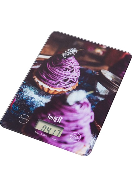 Renkli Ekmek Desenli Dijital Mutfak Tartısı, Şık ve Fonksiyonel Tasarım fırsatları