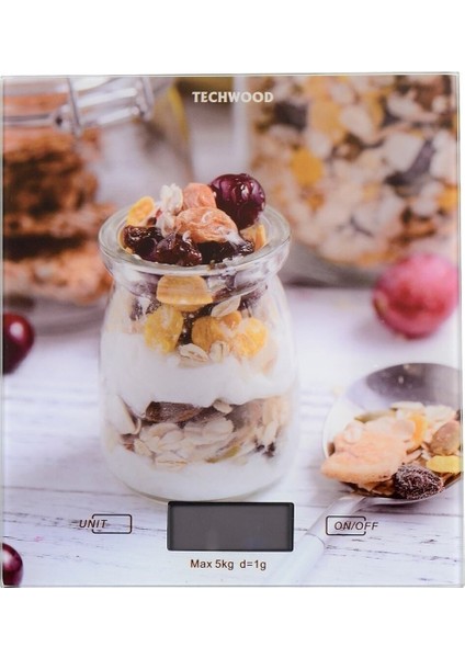 Desenli Mutfak Tartısı, Şık ve Kullanışlı Ev Gereci