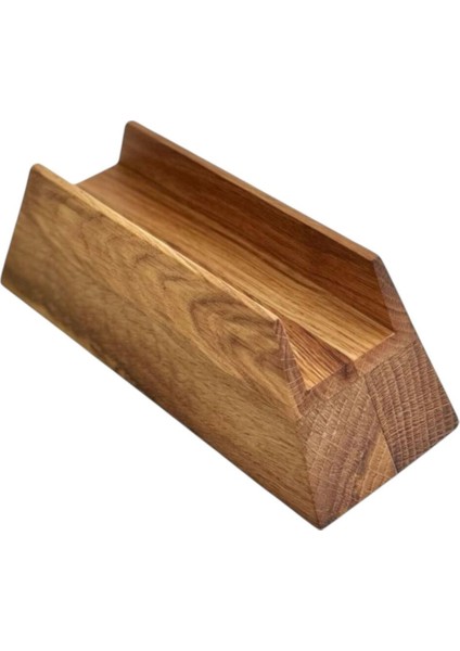 Kestane ve Meşe Kesme Tahtası Standı, Doğal ve Şık Mutfak Aksesuarı