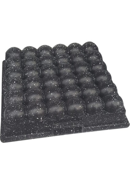 Döküm Kek Kalıbı, Inci Model, Siyah, Dayanıklı ve Şık Tasarım