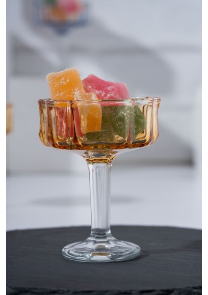 Renkli Ayaklı Cam Lokum ve Şekerlik Seti, 6’lı, 8x6 Cm, Şık ve Kullanışlı Tasarım fiyatları