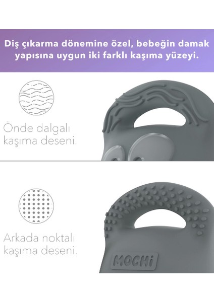 Bfs Mochi Diş Kaşıyıcı Gri modelleri