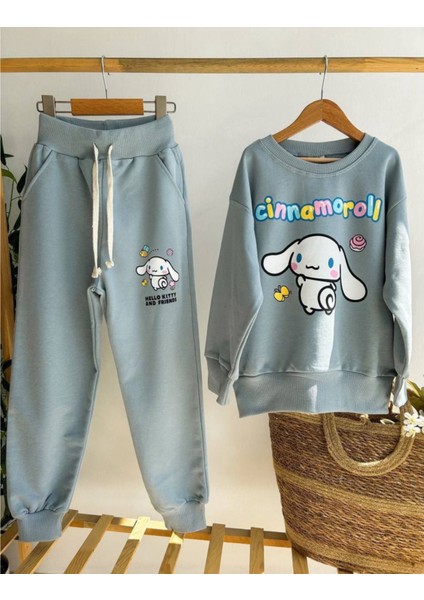 Gri Renk, Cinnamoroll Baskılı Eşofman Takımı fiyatları