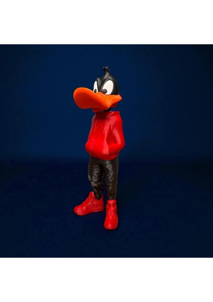 26 cm 3D Baskı Daffy Duck Figürü, Looney Tunes Figür, Çizgi Film Figürü fiyatları