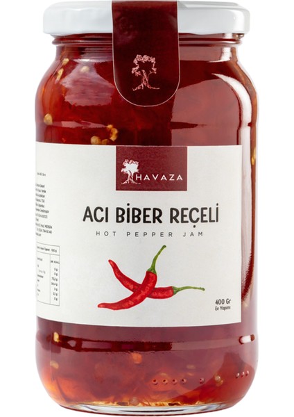 Acı Biber Reçeli (Ev Yapımı) 400 Gr.