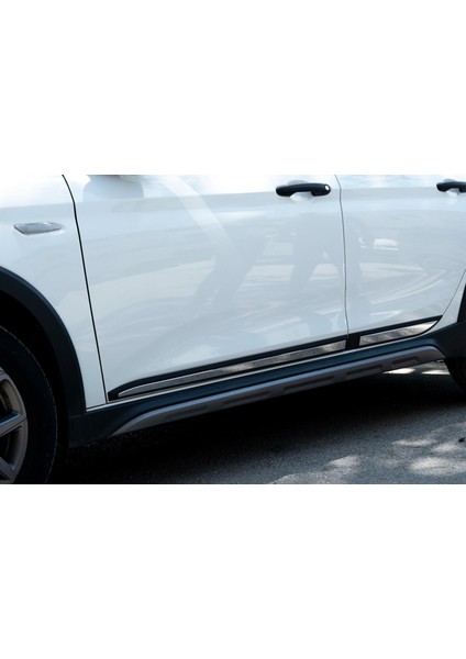 Fiat Egea Hb Sedan Abs.sw Krom Yan Kapı Çıtası 4 Parça 2015 ve Sonrası