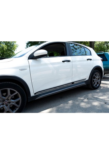 Fiat Egea Hb Sedan Abs.sw Krom Yan Kapı Çıtası 4 Parça 2015 ve Sonrası fiyatları