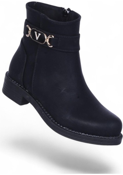 S13 Nubuk Kadın Düz Bot