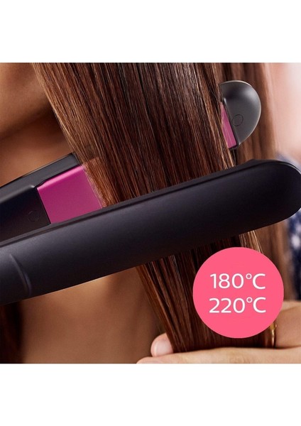 Seramik Saç Düzleştirici, Keratin Katkılı, Termo Koruma, Beyaz, BHS375/00 indirimleri