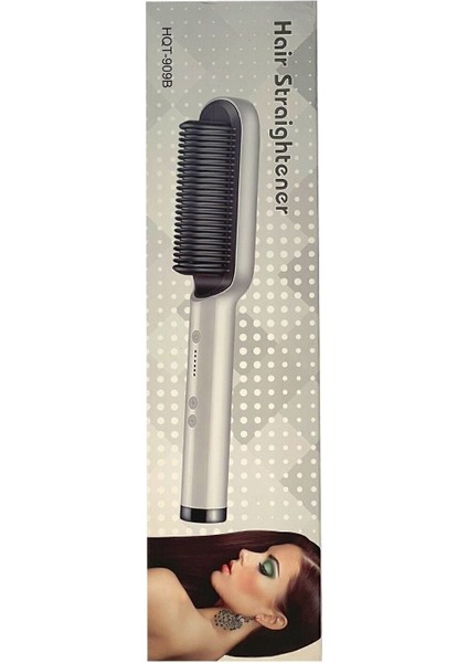 Şık Siyah Saç Şekillendirici ve Düzleştirici Fön Tarağı fırsatları