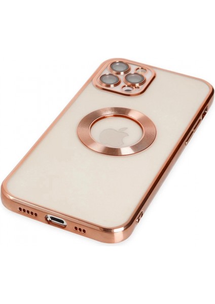 iPhone 12 Pro Max Kılıf Slot Silikon - Rose Gold indirimleri