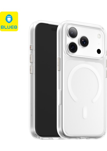 Crystal Pro iPhone 17 Air Uyumlu Magsafe Özellikli Metal Tuşlu Sert Sararmaya Dayanıklı Kılıf fiyatları