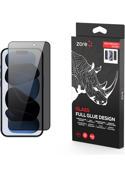 Apple iPhone 17 Air Hayalet Rika Privacy Temperli Cam Ekran Koruyucu fiyatları