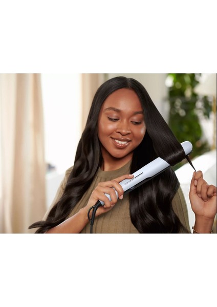 Kıvırcık Saçlar Için Hafif ve Etkili Düzleştirici, Mavi Renkli modelleri