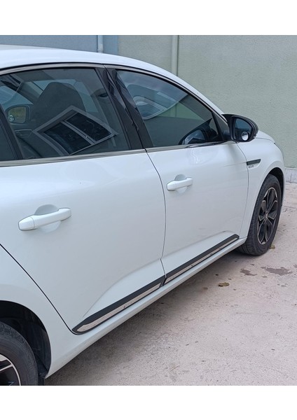 Renault Megane 4 Krom Yan Kapı Sd.abs Çıtası 4 Parça 2015 Sonrası
