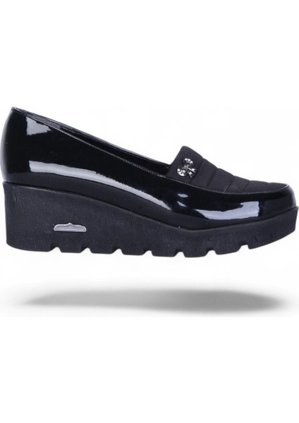 ESRC-607 Siyah Kadın 7cm Topuklu Ayakkabı fiyatları