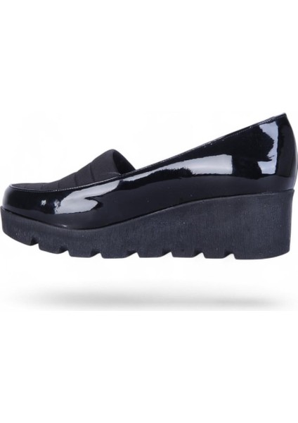 ESRC-607 Siyah Kadın 7cm Topuklu Ayakkabı modelleri