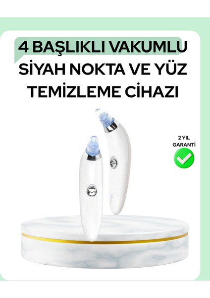 Cilt Dostu Vakumlu Siyah Nokta Temizleyici – Siyah Nokta, Yağ ve Makyaj Kalıntılarına Karşı