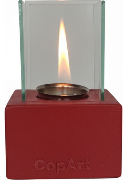 Muko Kırmızı Biyoetanol Masaüstü Şömine - 1 Lt Yakıt Hediye fiyatları