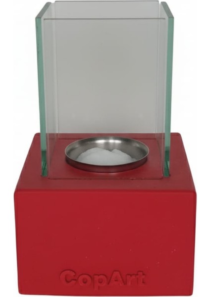 Muko Kırmızı Biyoetanol Masaüstü Şömine - 1 Lt Yakıt Hediye fırsatları