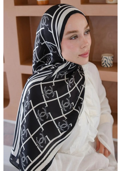 Monogram Ipek Vual Şal modelleri